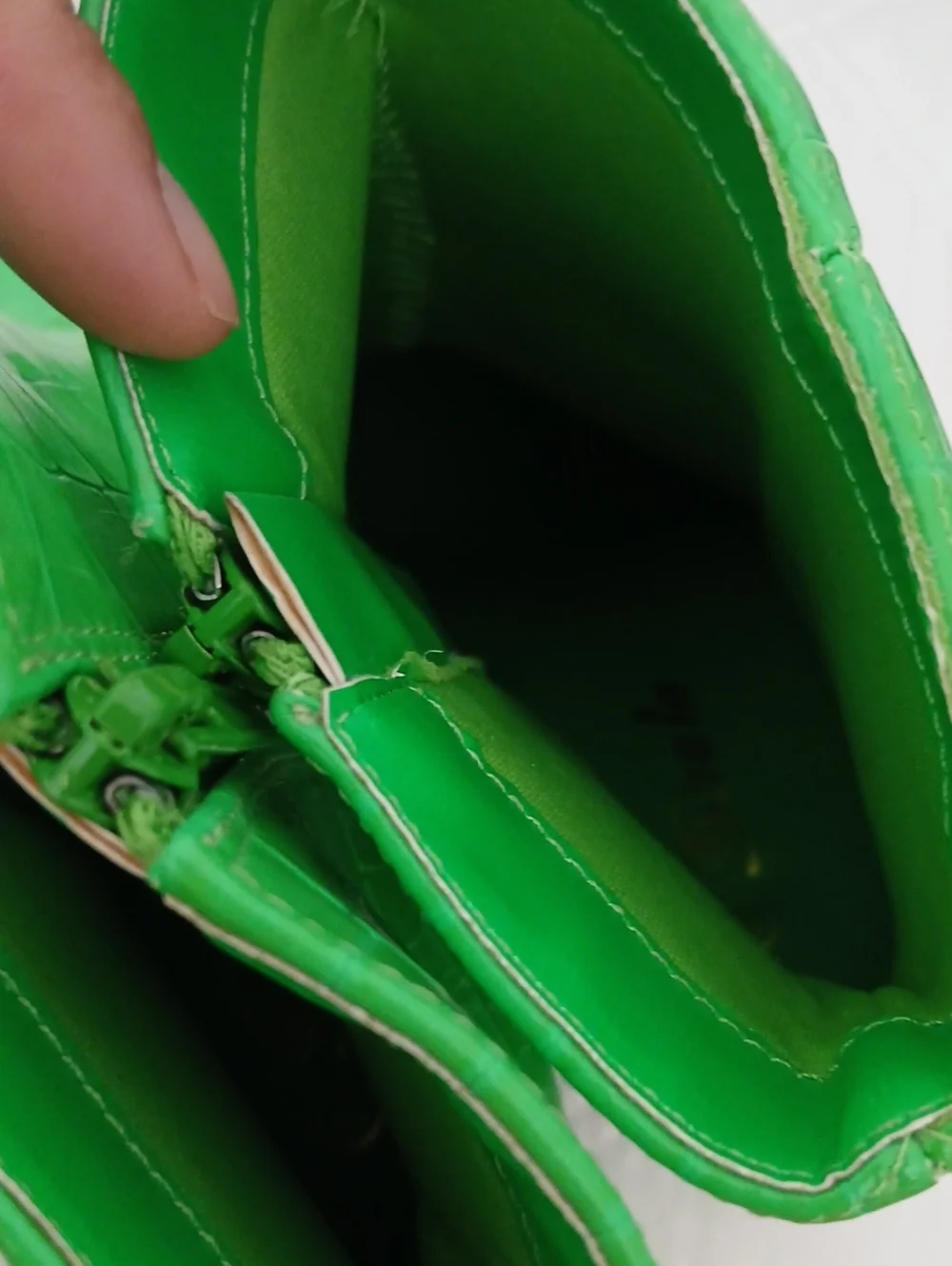 Women’s #NeonGreen Croc-Embossed #PlatformAnkleBoots #brat #greenshoes #shelen